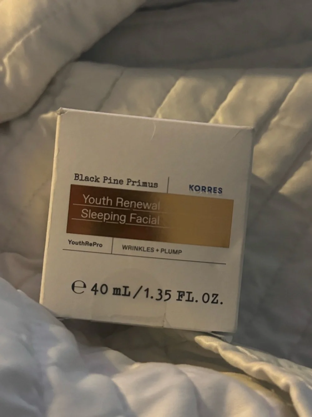 KORRES Black Pine Primus Youth Renewal Sleeping Facial 40ml